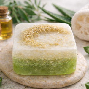 Coconut Aleo Vera Loofah Soap